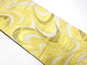 流水模様織り出し　振袖用袋帯